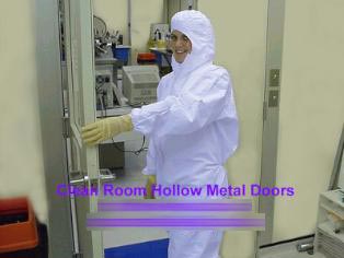 clean room stainless steel door
